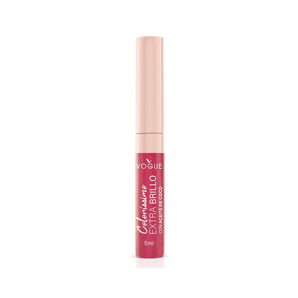 LABIAL LIQUIDO VOGUE COLORISS EXTRA BRILLO ALEGRIA TUBO 5 ML