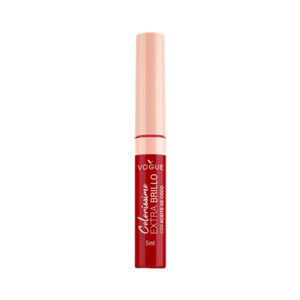 LABIAL LIQUIDO VOGUE COLORISS EXTRA BRILLO DAIQUIRI TUBO 5 ML