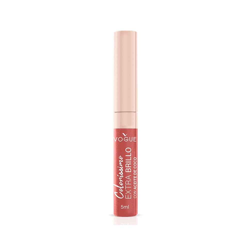 LABIAL LIQUIDO VOGUE COLORISS EXTRA BRILLO TROPICAL TUBO 5 ML