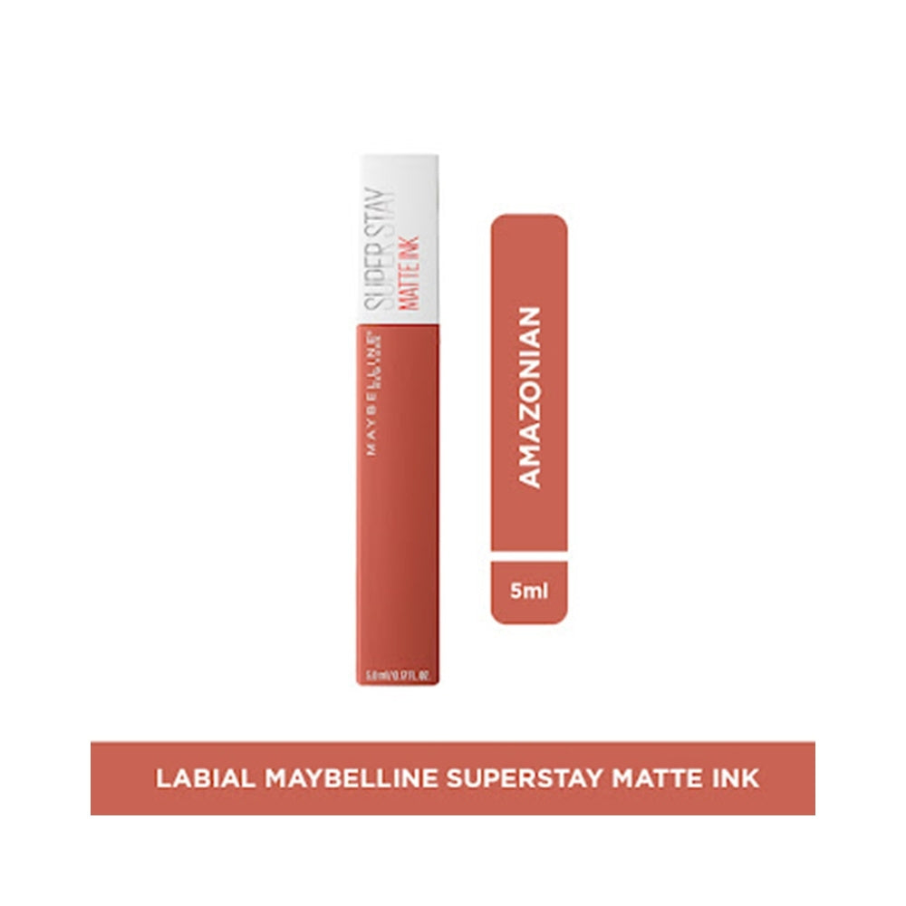 LABIAL MAYBELLINE SUPERSTAY MATTE INK AMAZONIAN TUBO 5 ML