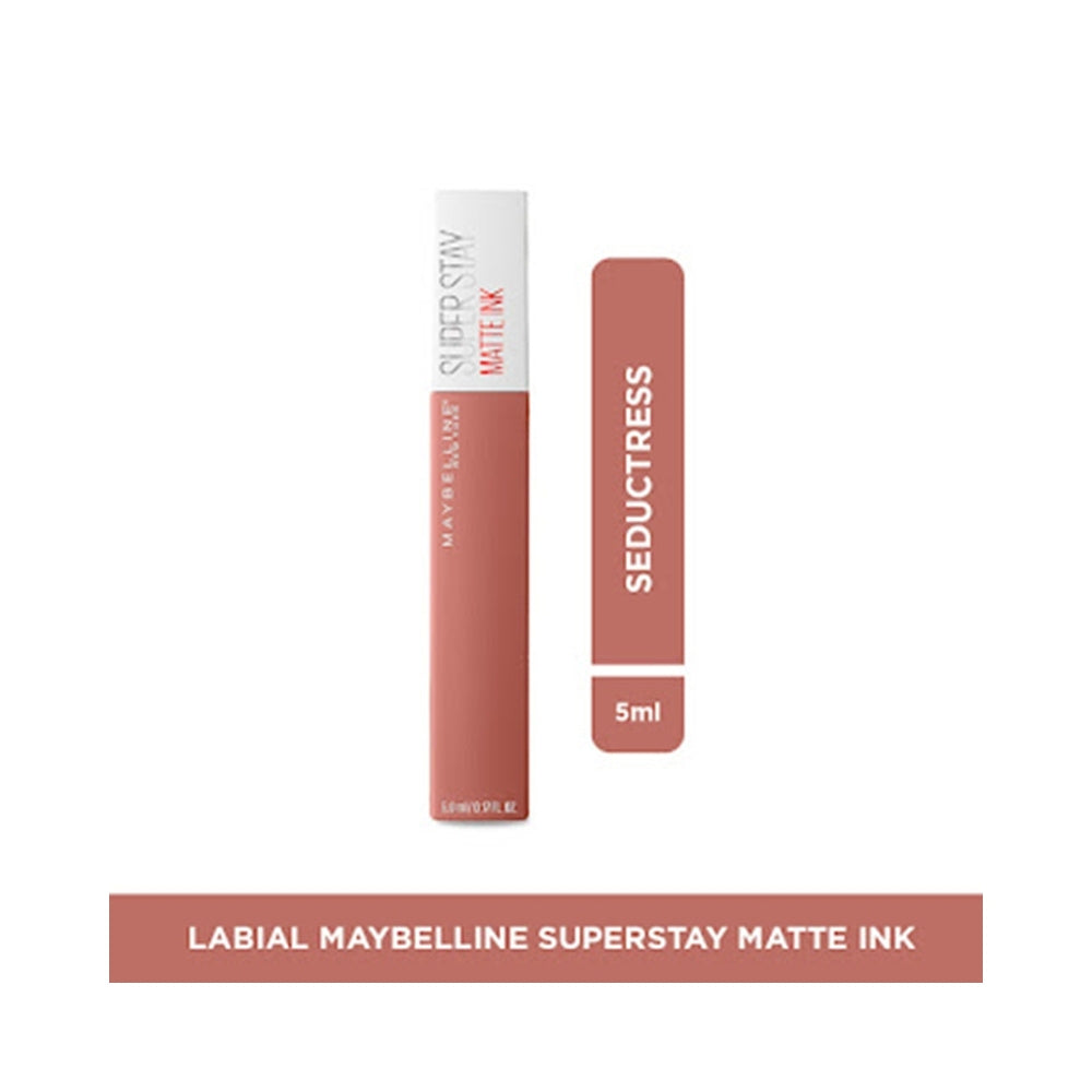 LABIAL MAYBELLINE SUPERSTAY MATTE INK SEDUCTRESS TUBO 5 ML