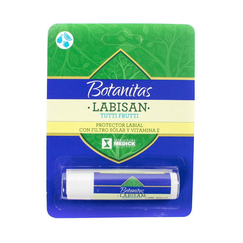 LABISAN PROT.LABIOS BOTANITAS LABIAL TUTTI-FRUTTI BARRA 4 G