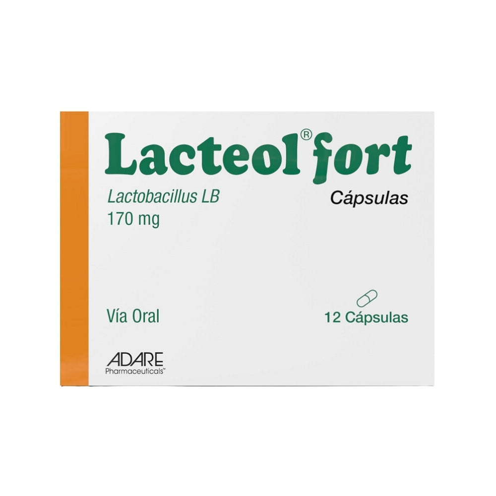 LACTEOL FORT CAPSULAS 170 MG CAJA X 12 UNDS