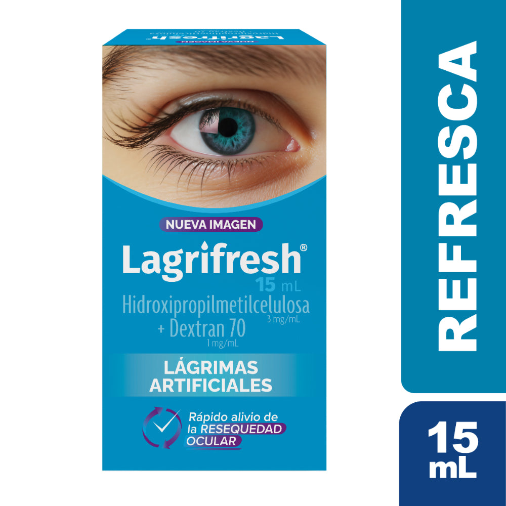 LAGRIFRESH GOTAS OFTALMICAS CAJA 15 ML