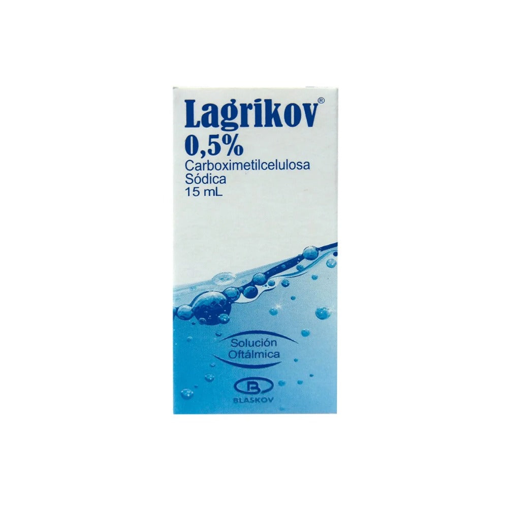 LAGRIKOV SOLUCION OFTALMICA FRASCO GOTERO 15 ML