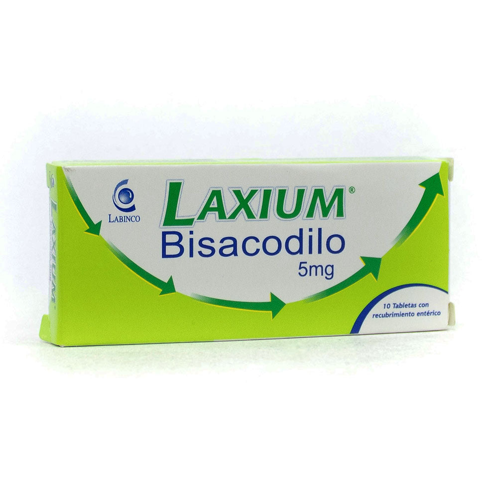 LAXIUM TABLETAS 5 MG CAJA X 10 UNDS