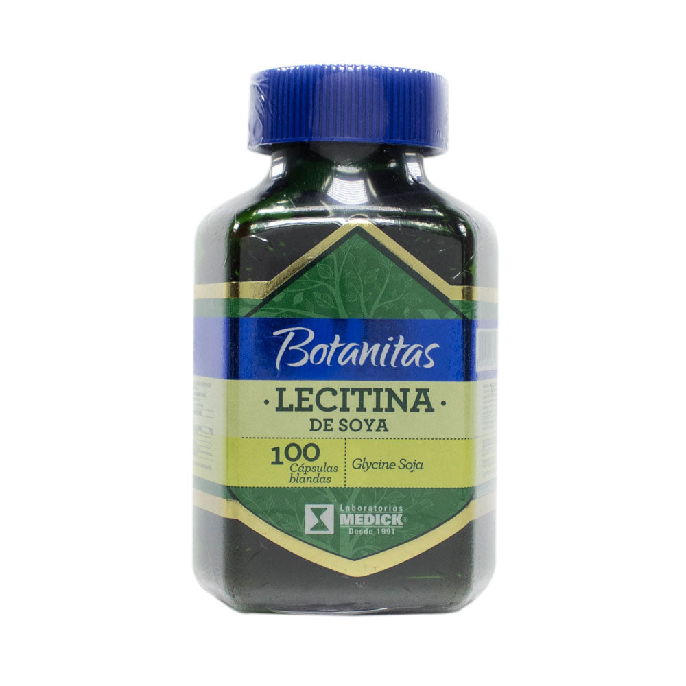 LECITINA SOYA BOTANITAS CAPSULAS FRASCO 100UNDS