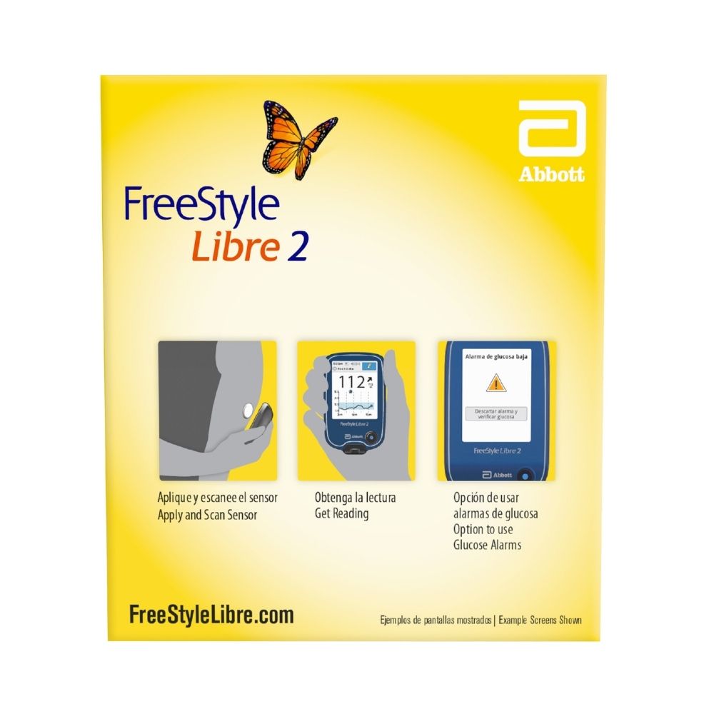 LECTOR FREESTYLE LIBRE 2 DISPOSITIVO MEDICO CAJA X 1 UND