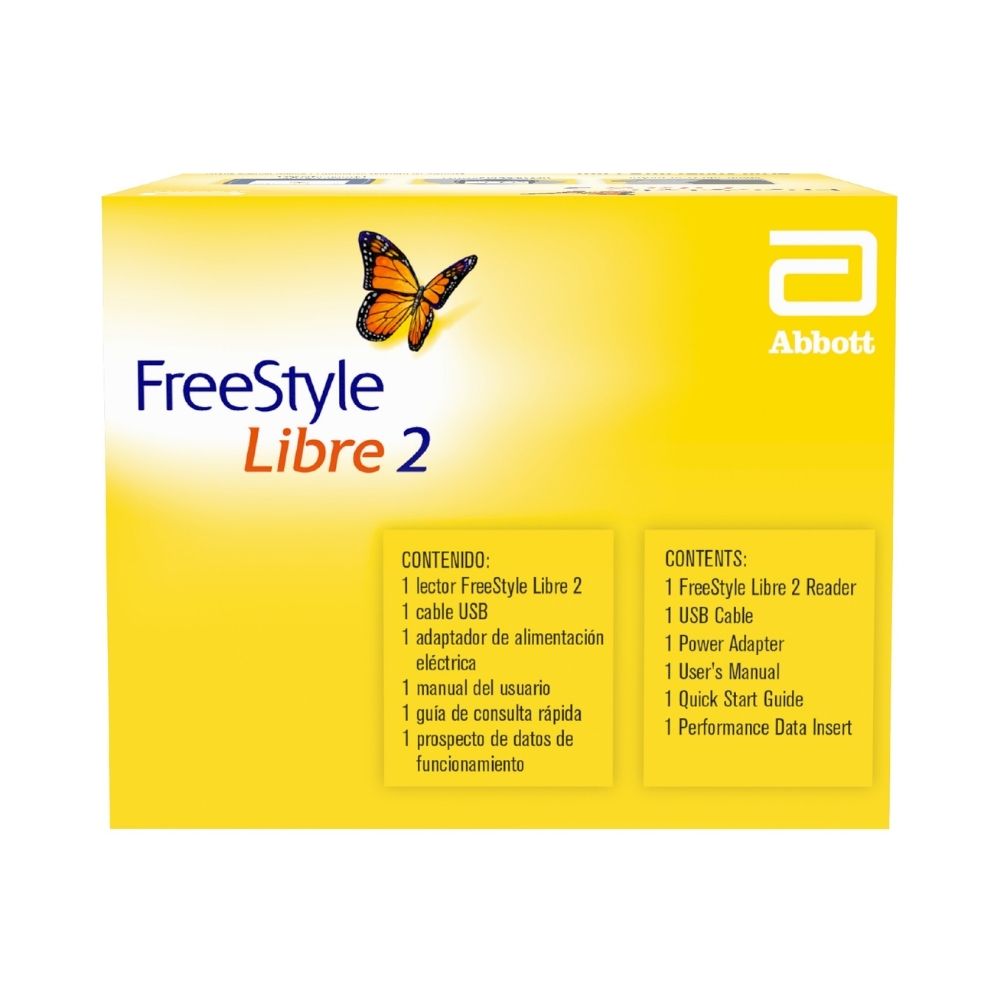 LECTOR FREESTYLE LIBRE 2 DISPOSITIVO MEDICO CAJA X 1 UND