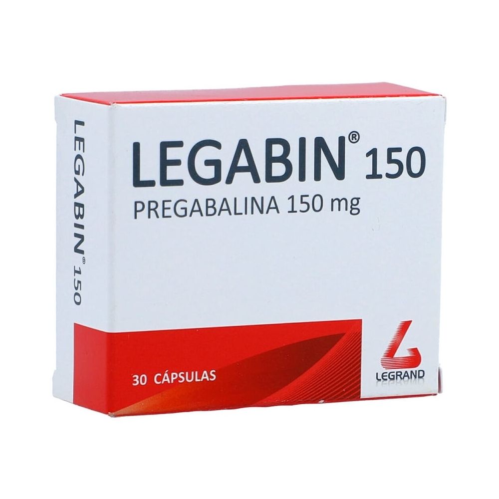 LEGABIN(RG) CAPSULAS 150 MG CAJA X 30 UNDS