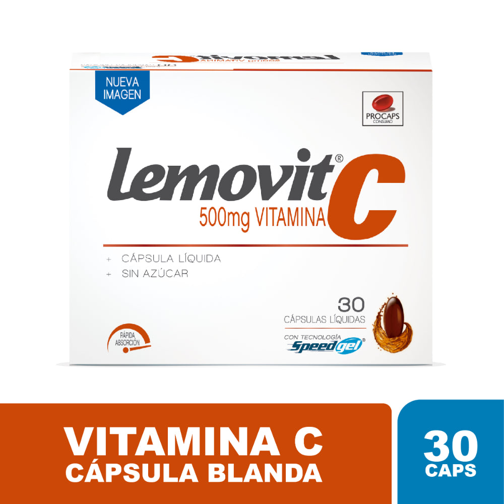 LEMOVIT CBG CAPSULAS 500 MG CAJA X 30 UNDS
