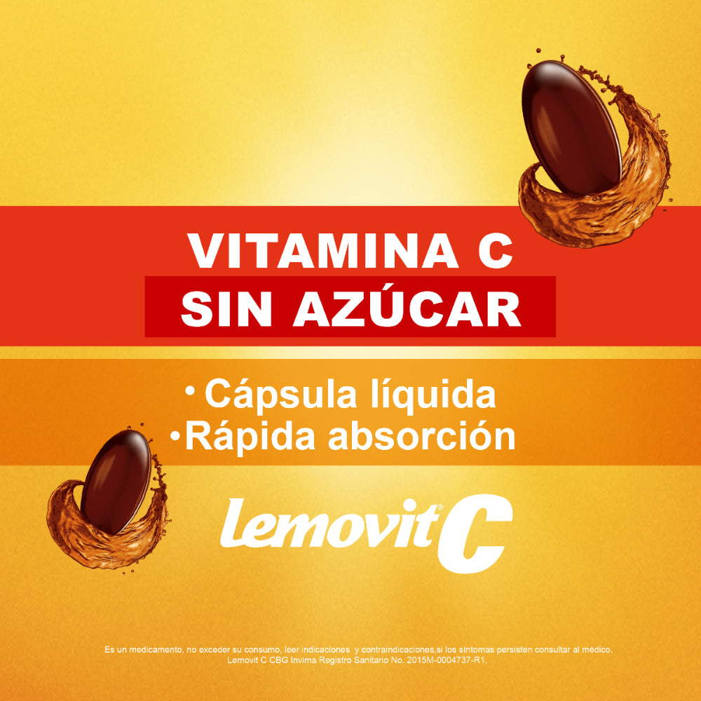 LEMOVIT CBG CAPSULAS 500 MG CAJA X 30 UNDS