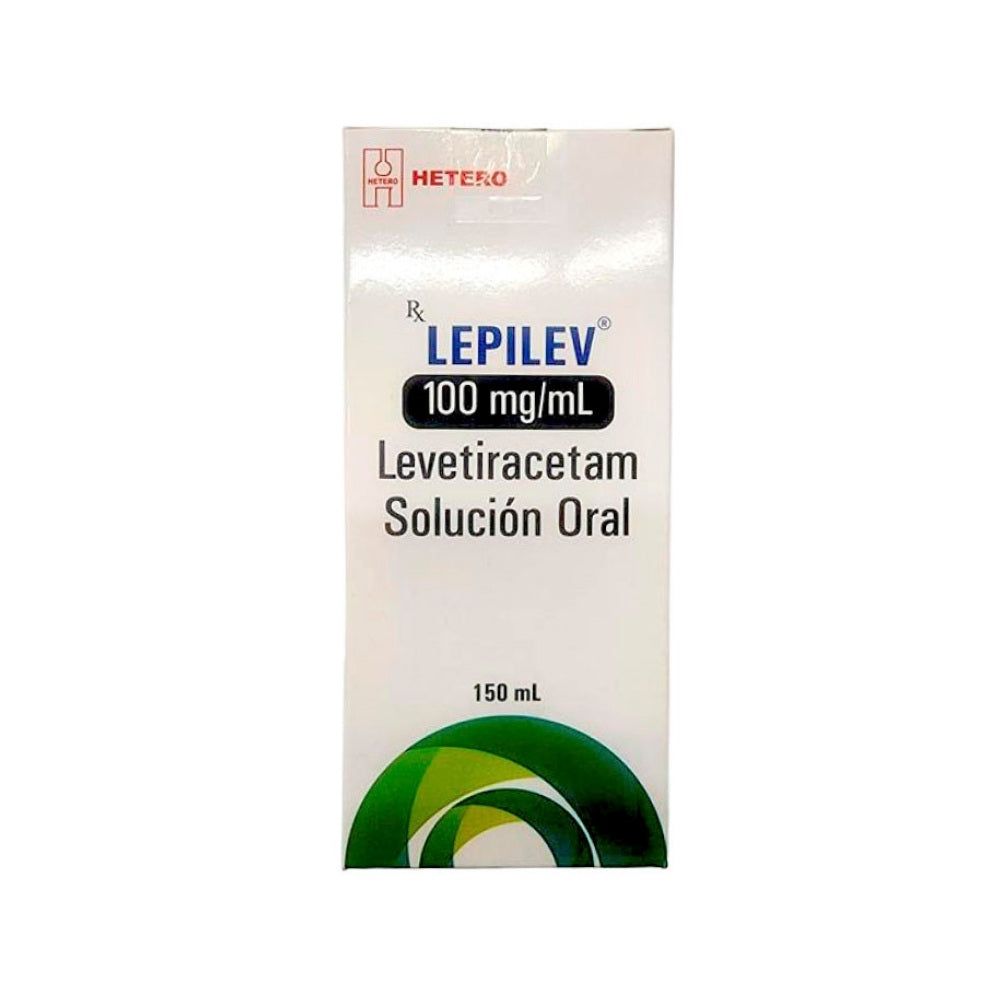 LEPILEV (LEVETIRACETAM) (RG) SOLUCION 100 MG/ML FRASCO 150 ML
