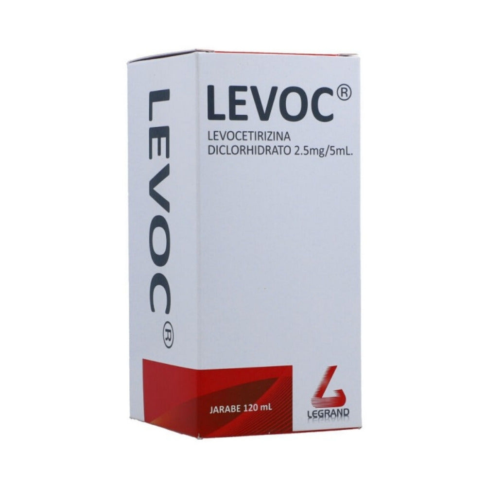 LEVOC JARABE CAJA 120 ML