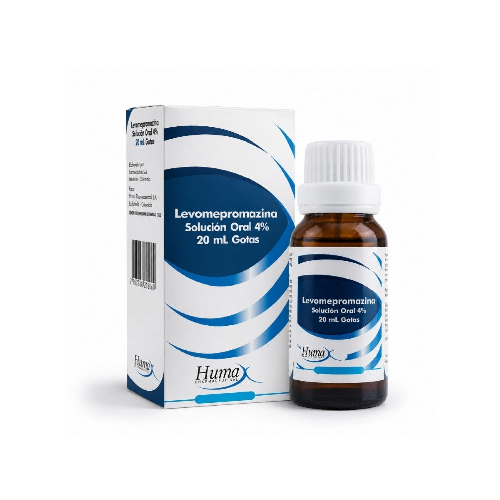 LEVOMEPROMAZINA HUMAX GOTAS 4% CAJA 20 ML