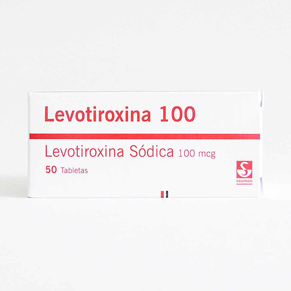 LEVOTIROXINA TABLETAS 100 MCG CAJA X 50 UNDS