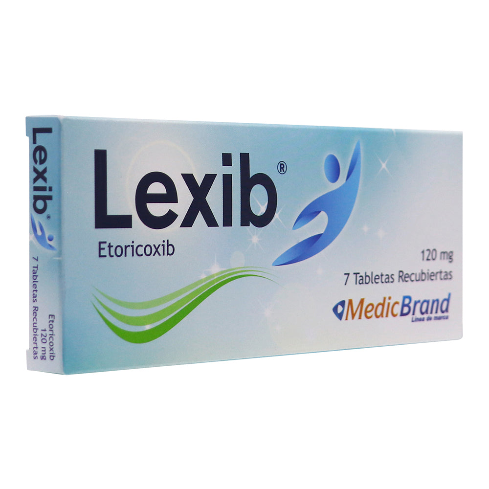 LEXIB TABLETAS 120 MG CAJA X 7 UNDS