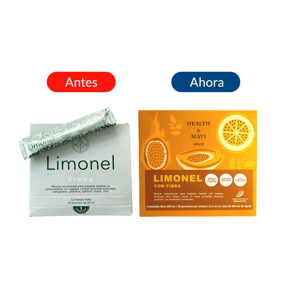 LIMONEL FIBRA CAJA X 30 SACHETS
