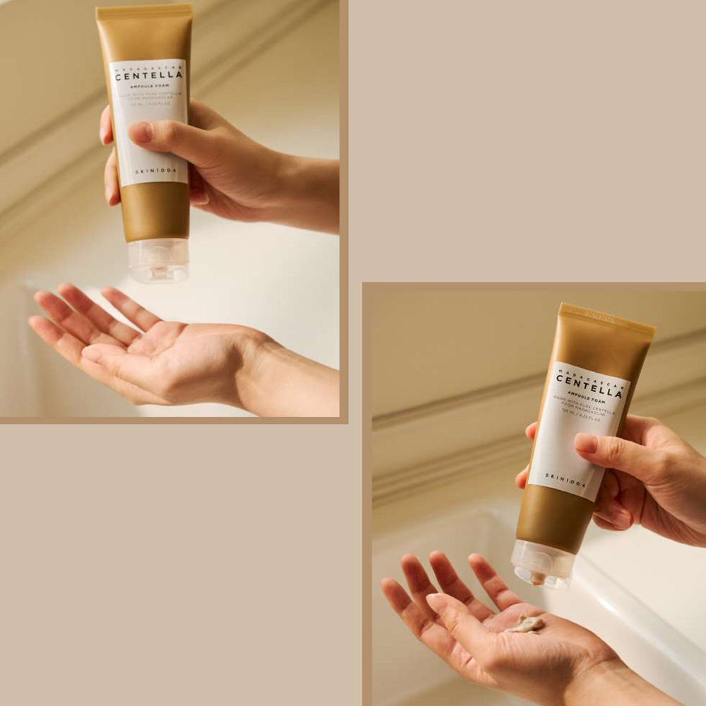 LIMPIADOR ESPUMA MADAGASCAR CENTELLA AMPOULE TUBO 125 ML