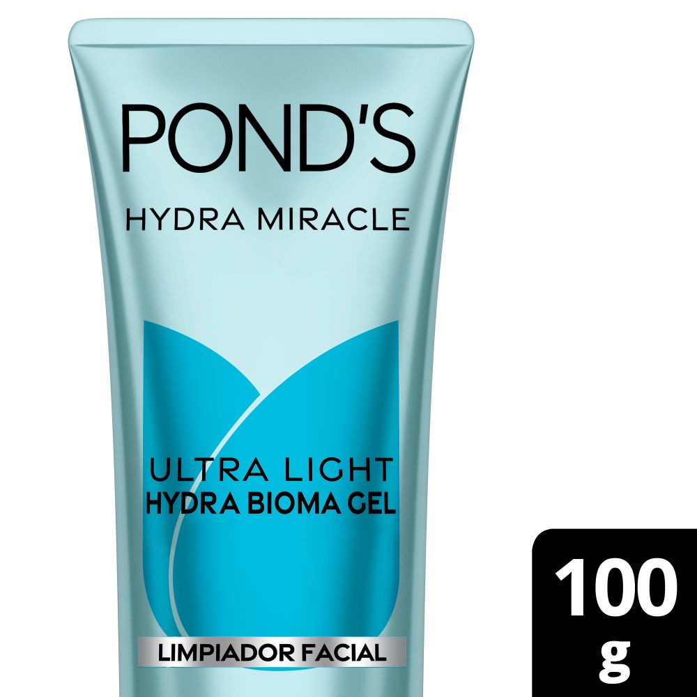 LIMPIADOR FACIAL GEL PONDS HYDRA MIRACLE TUBO 100 G