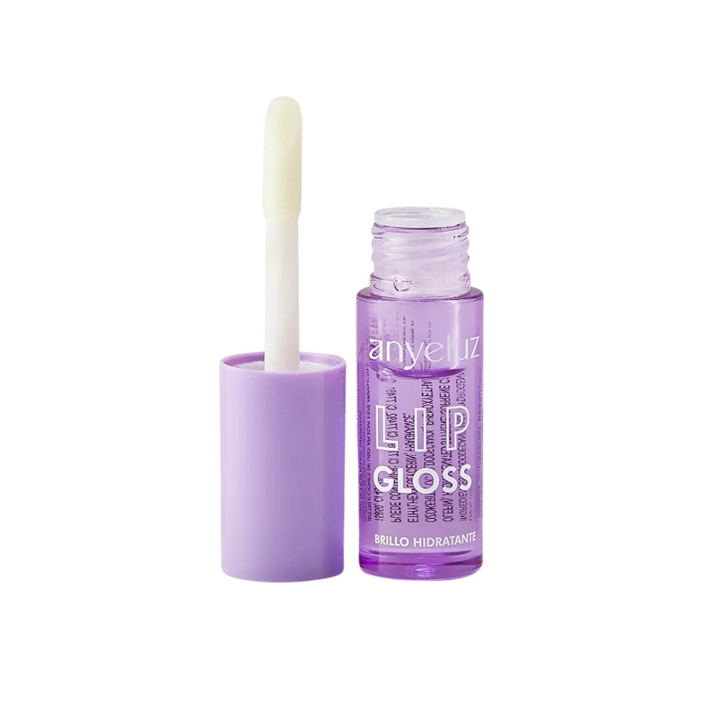 LIP GLOSS ANYELUZ MORADO TUBO X 1 UND