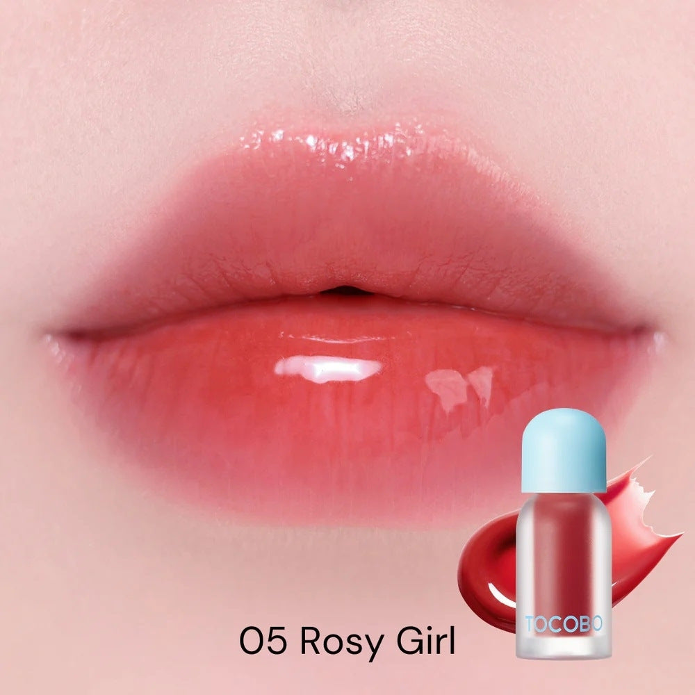 LIP OIL TOCOBO JUICY BERRY PLUMPING ROSY GIRL 4 G