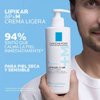 LIPIKAR BAUME AP+M LIGERA FRASCO 400 ML