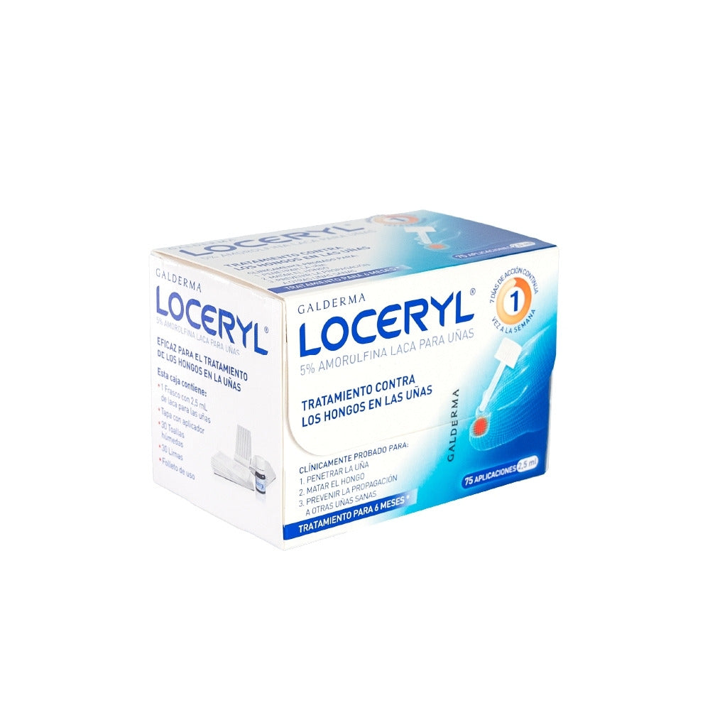 LOCERYL LACA 5% FRASCO 2.5 ML