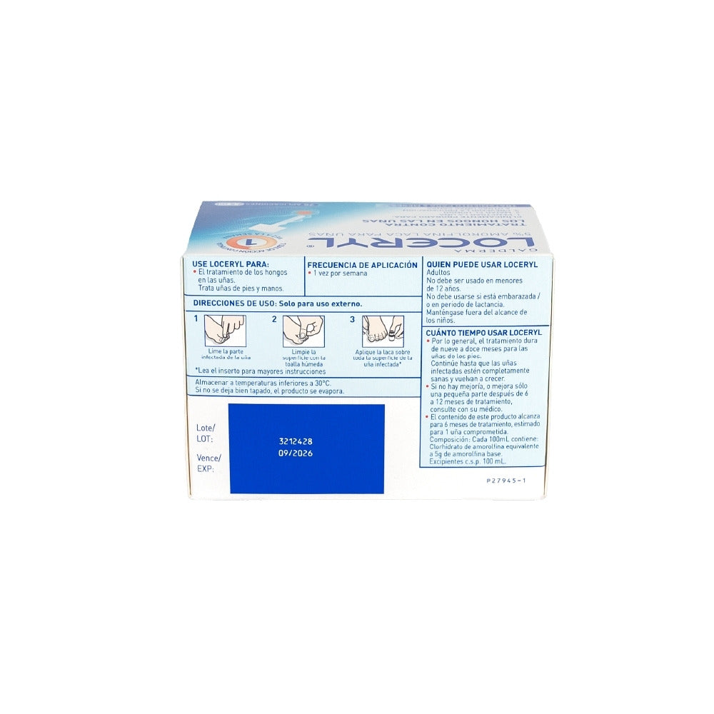 LOCERYL LACA 5% FRASCO 2.5 ML