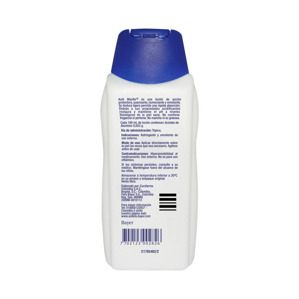 LOCION ACID-MANTLE N FRASCO 120 ML