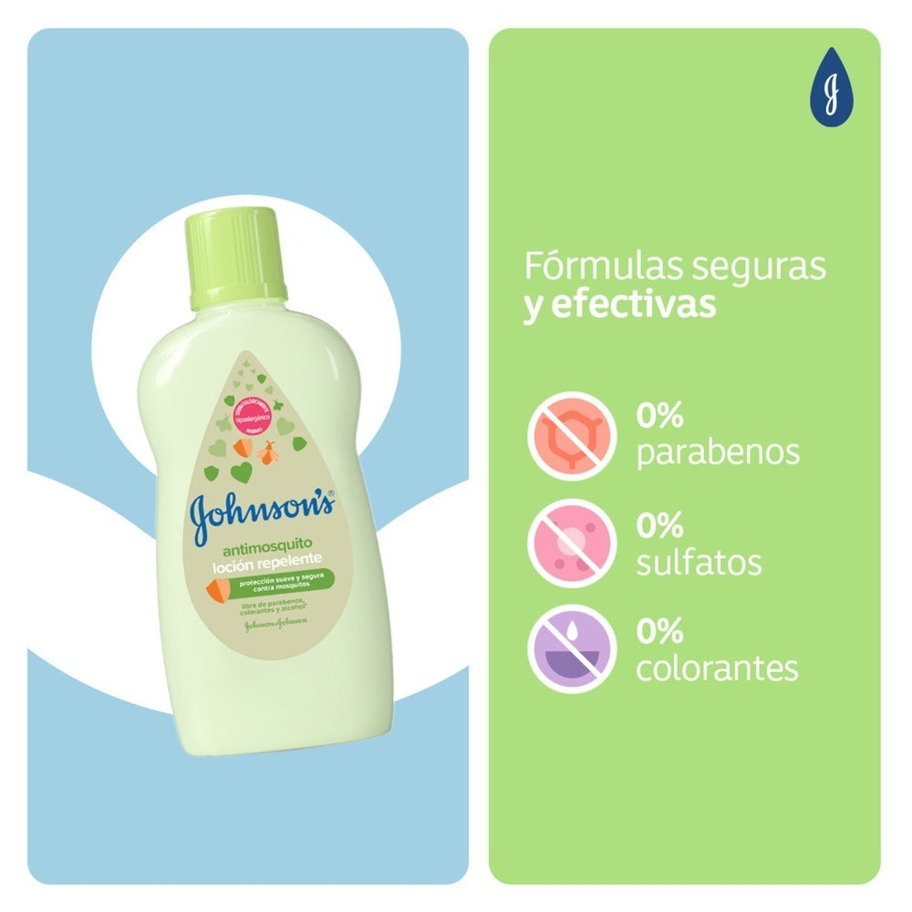 LOCION JOHNSON BABY ANTIMOSQUITO FRASCO 200 ML