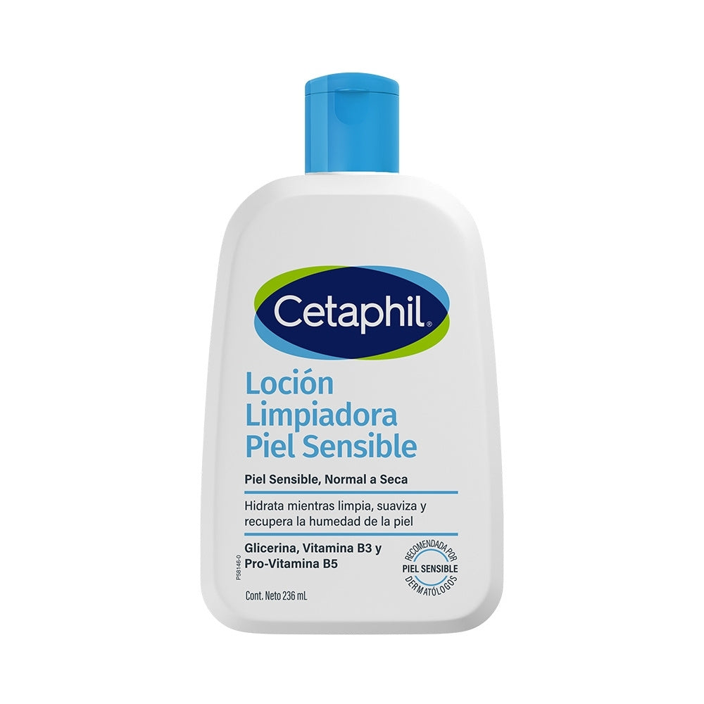 LOCION LIMPIADORA PIEL SENSIBLE CETAPHIL FRASCO 236 ML