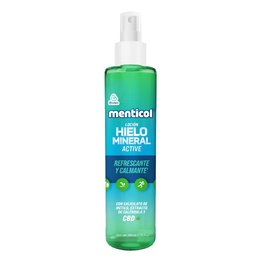 LOCION MENTICOL HIELO MINERAL SPRAY 230 ML