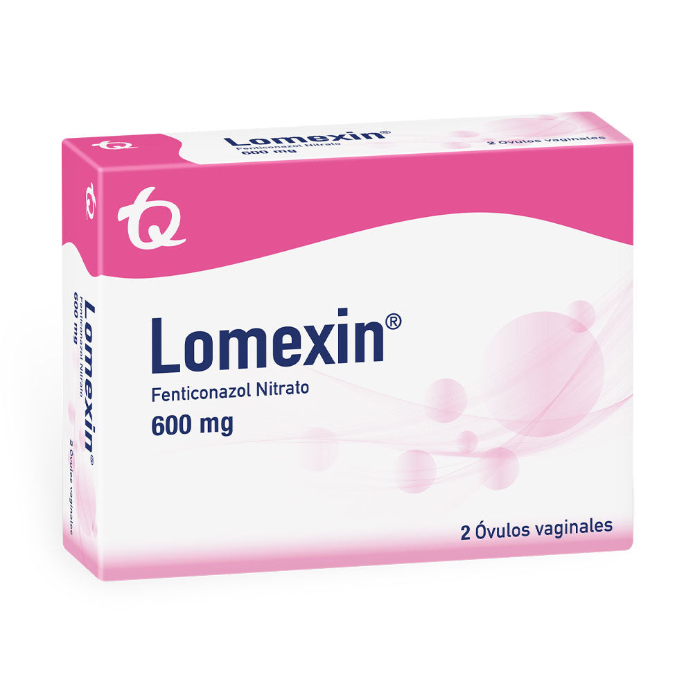 LOMEXIN OVULOS 600 MG CAJA X 2 UNDS