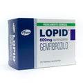 LOPID TABLETAS 600 MG CAJA X 20 UNDS