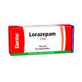 LORAZEPAM GF DCONT TABLETAS 2 MG CAJA X 30 UNDS