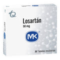 LOSARTAN MK TABLETAS 50 MG CAJA X 30 UNDS