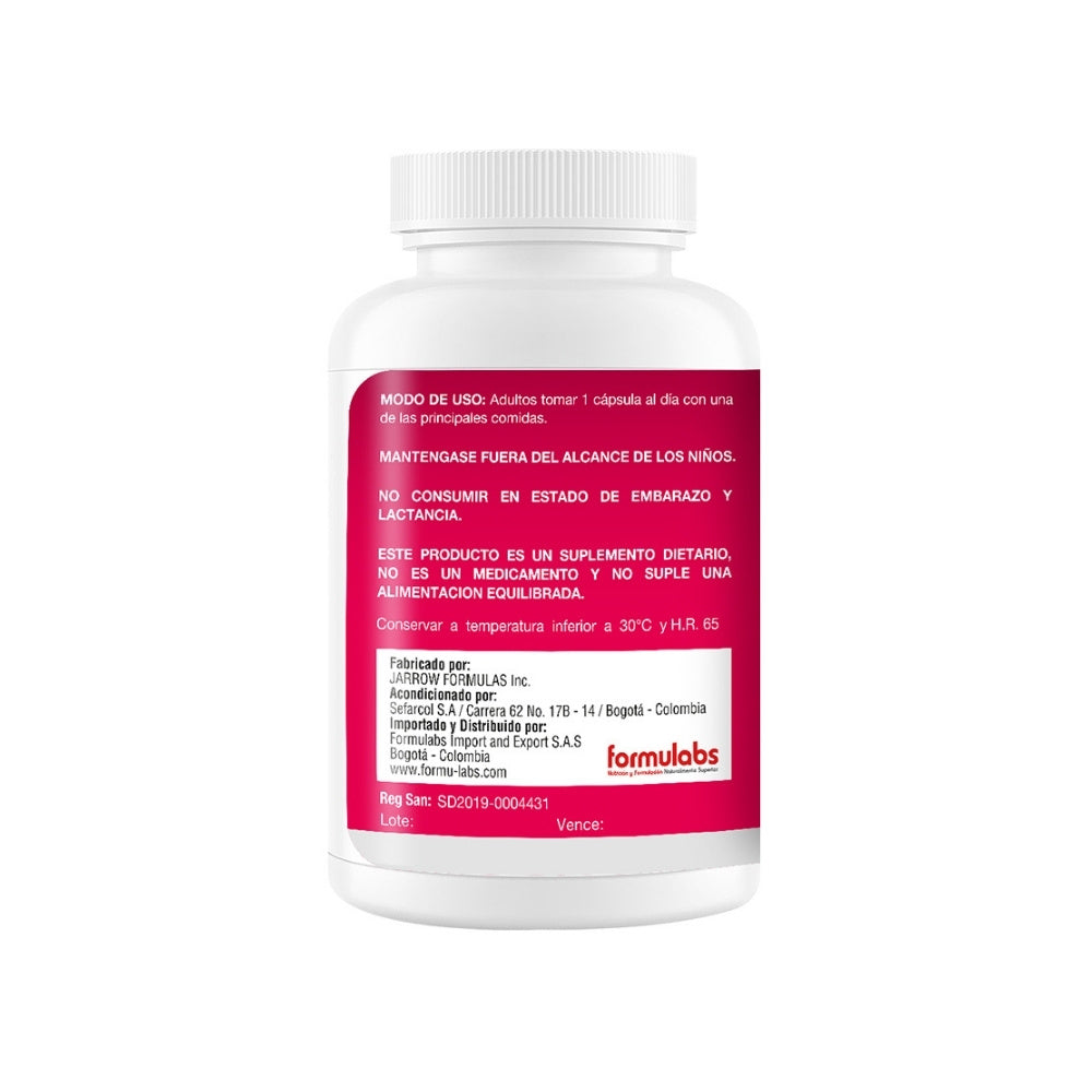 L-TYROSINE JARROW CAPSULAS FRASCO X 100 UNDS