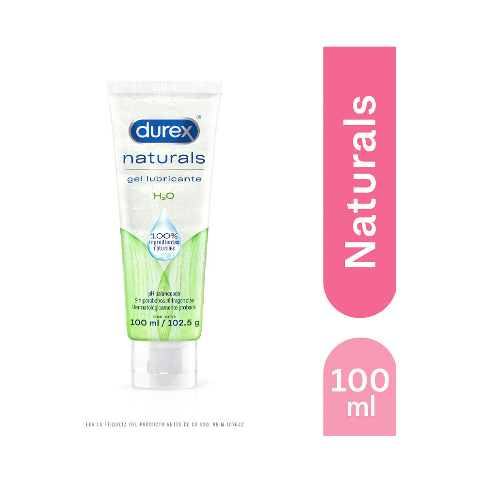 LUBRICANTE INTIMO DUREX NATURALS TUBO 100 ML