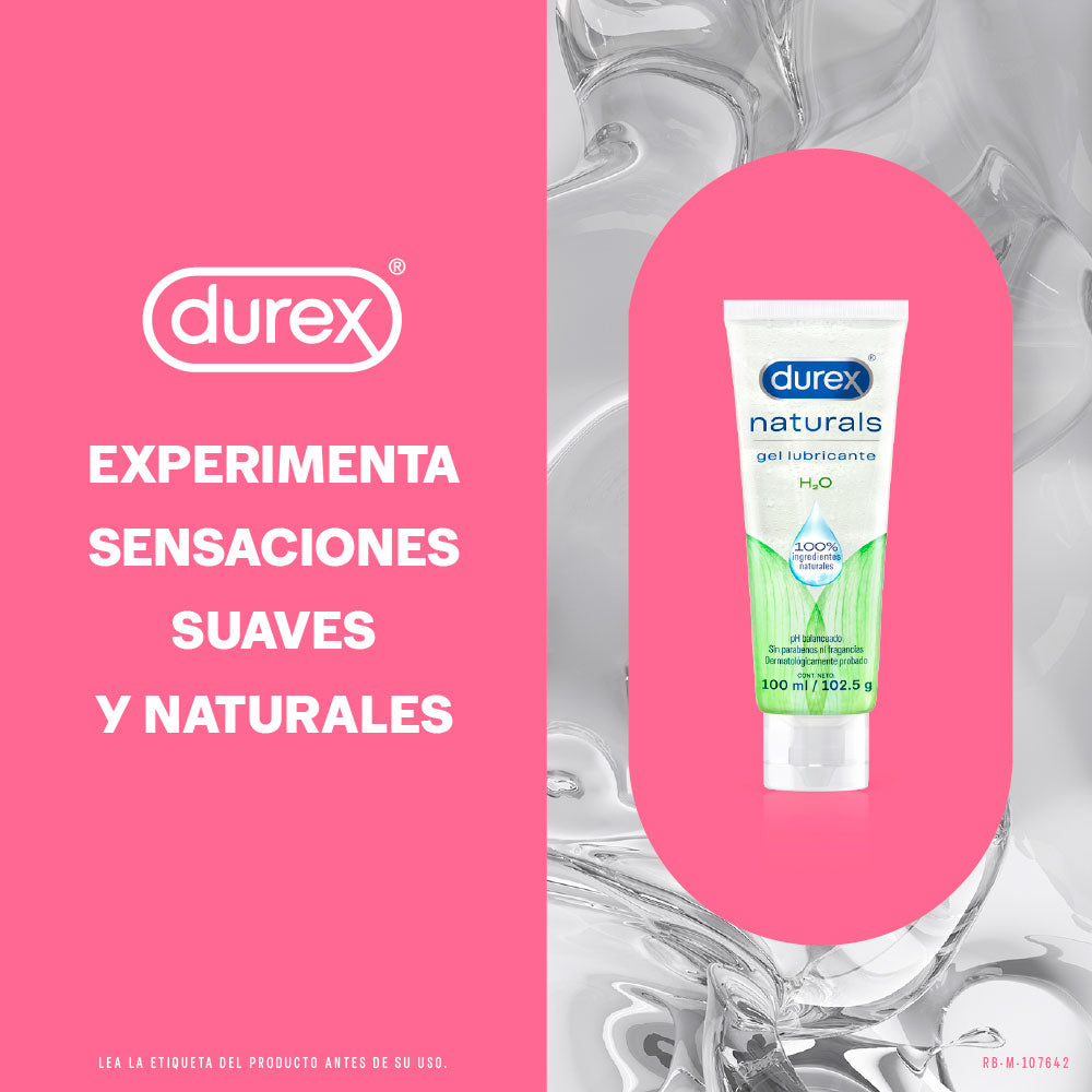 LUBRICANTE INTIMO DUREX NATURALS TUBO 100 ML