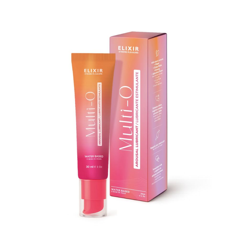 LUBRICANTE INTIMO GEL MULTI-O ELIXIR TUBO 30 ML