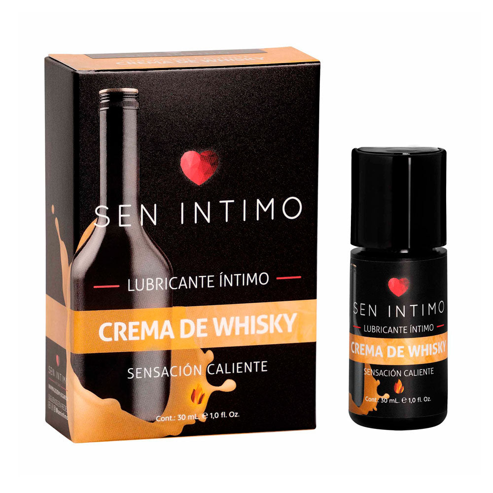 LUBRICANTE INTIMO SEN INTIMO CALIENTE WHISKY FRASCO 30 ML