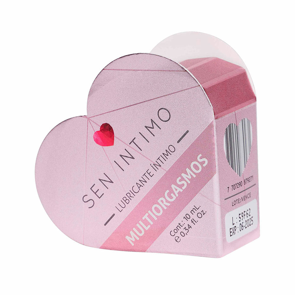 LUBRICANTE INTIMO SEN INTIMO GEL MULTIORGASMOS CAJA 10 ML