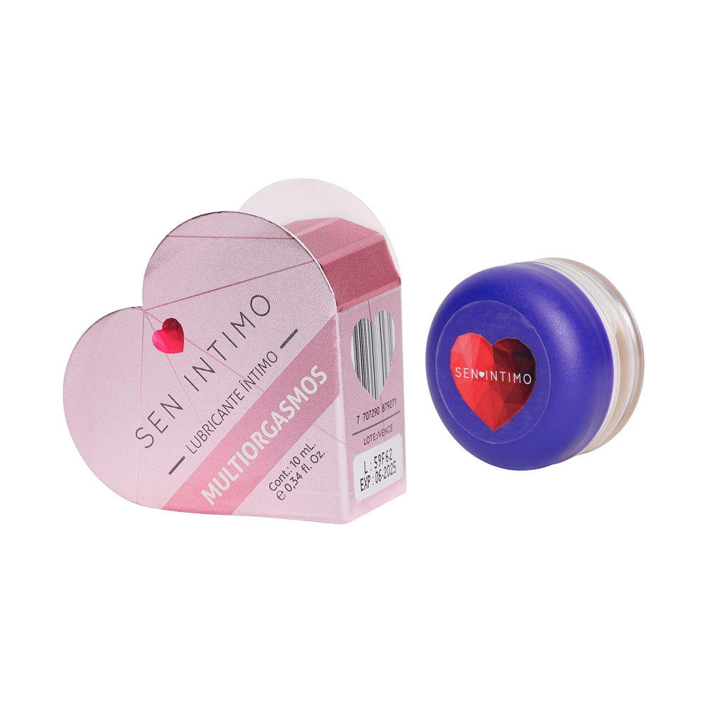 LUBRICANTE INTIMO SEN INTIMO GEL MULTIORGASMOS CAJA 10 ML