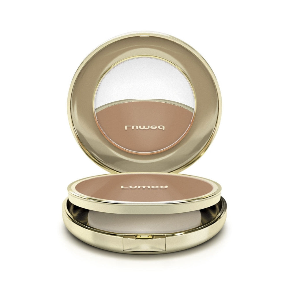 LUMED HIDRISAGE PIEL OSCURA BASE COMPACTA CAJA 11 G