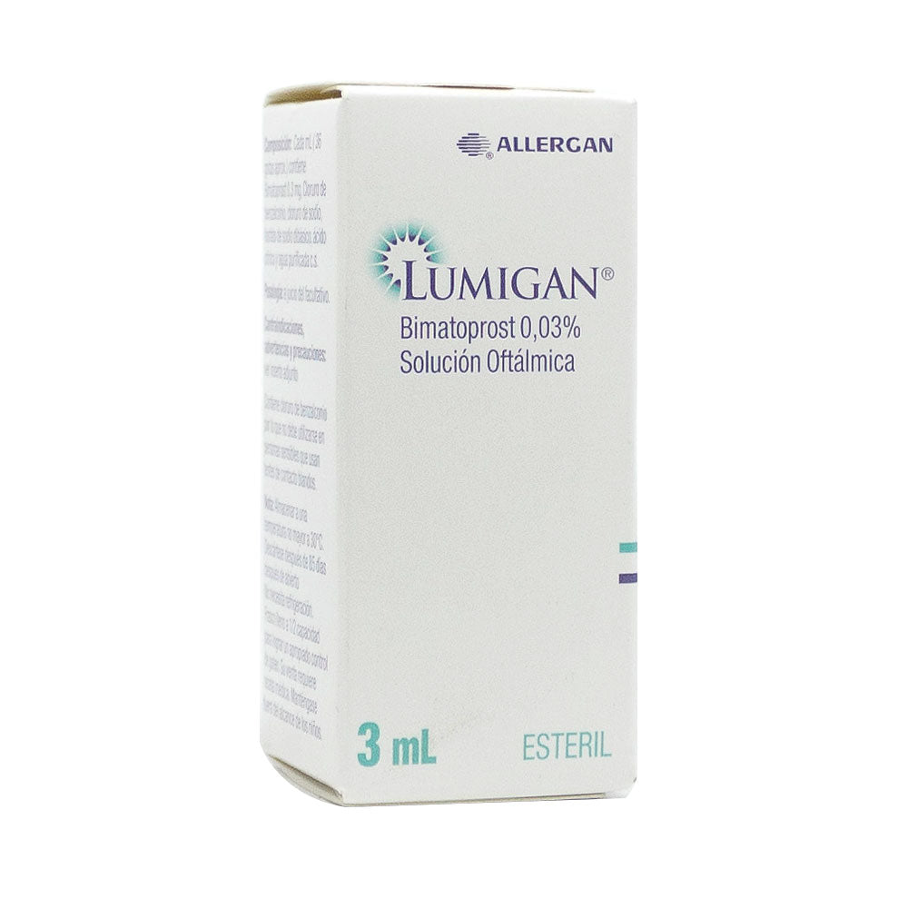 LUMIGAN (RG) GOTAS OFTALMICAS 0.03% FRASCO 3 ML
