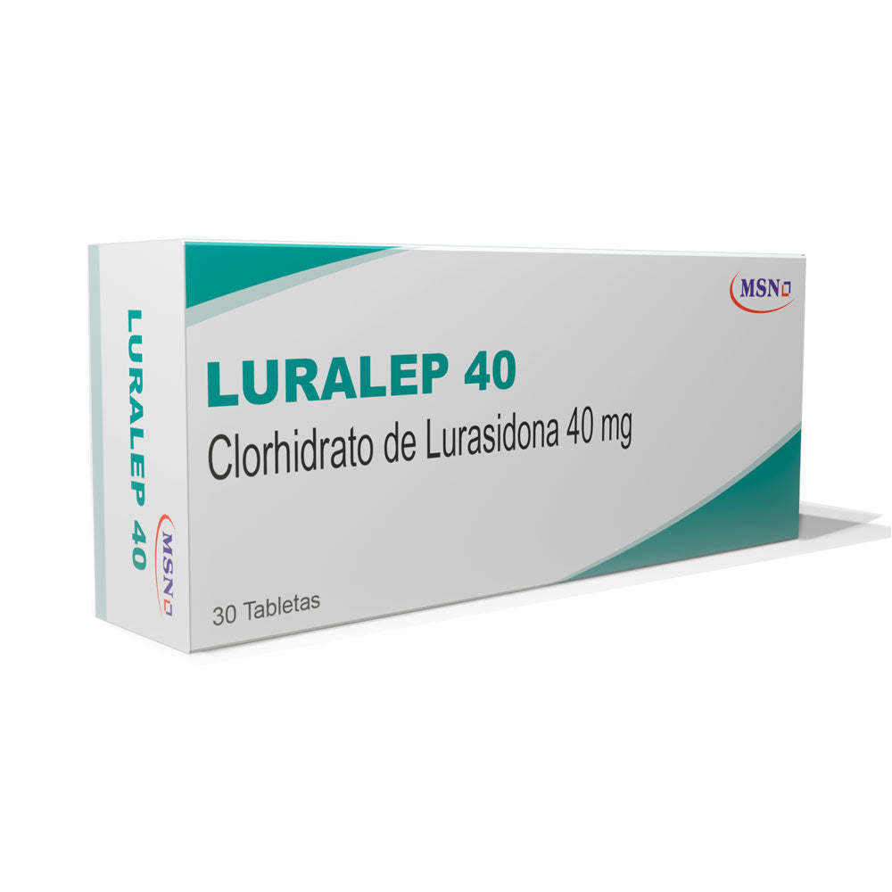 LURALEP TABLETAS 40 MG CAJA X 30 UNDS