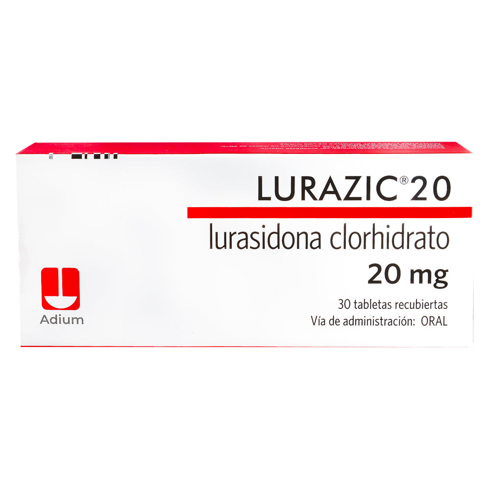 LURAZIC TABLETAS RECUBIERTAS 20 MG CAJA X 30 UNDS