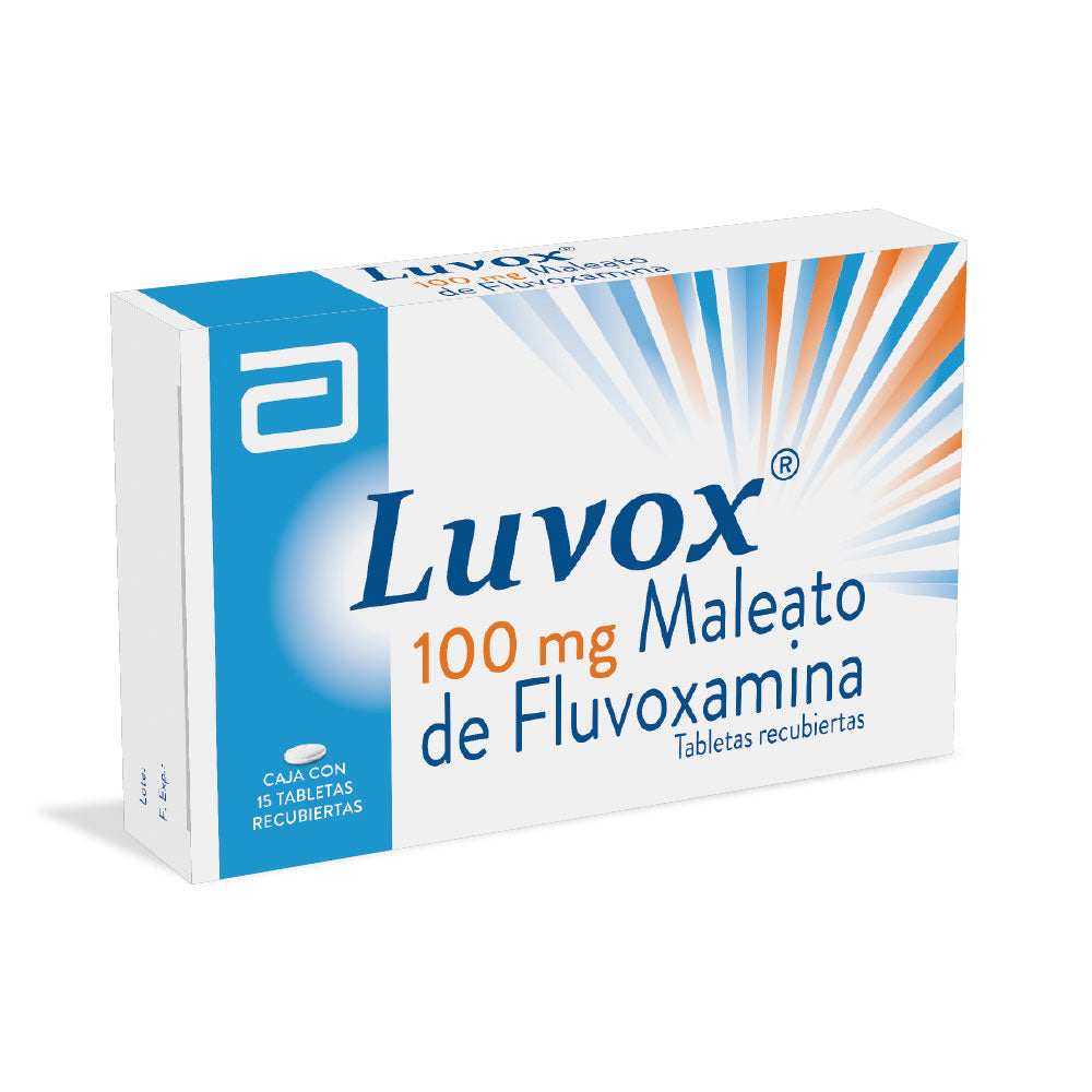 LUVOX (RG) TABLETAS 100 MG CAJA X 15 UNDS