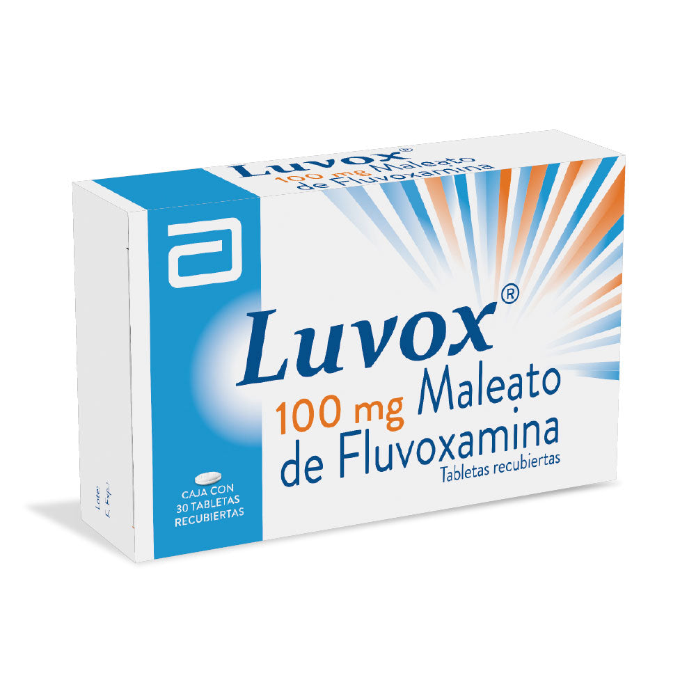 LUVOX (RG) TABLETAS 100 MG CAJA X 30 UNDS